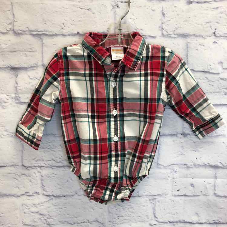 Gymboree Red Size 3-6 Months Boys Bodysuit