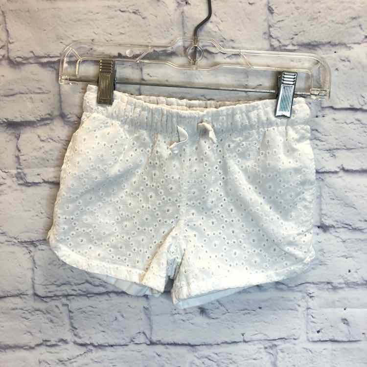 Cat & Jack White Size 5 Girls Shorts