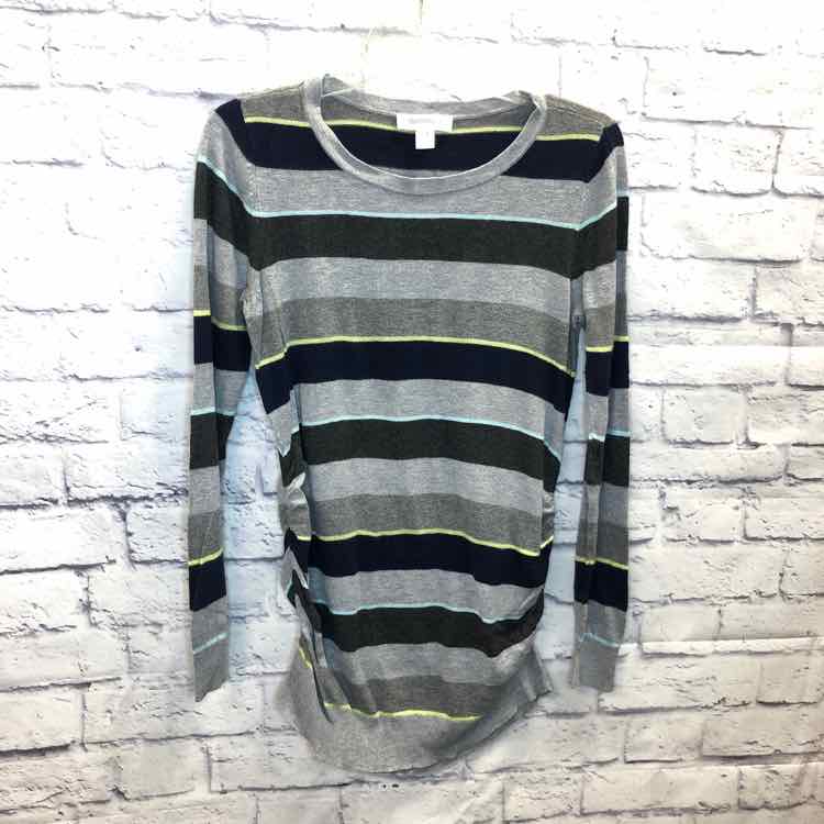 Motherhood Stripe Size M Maternity Sweater