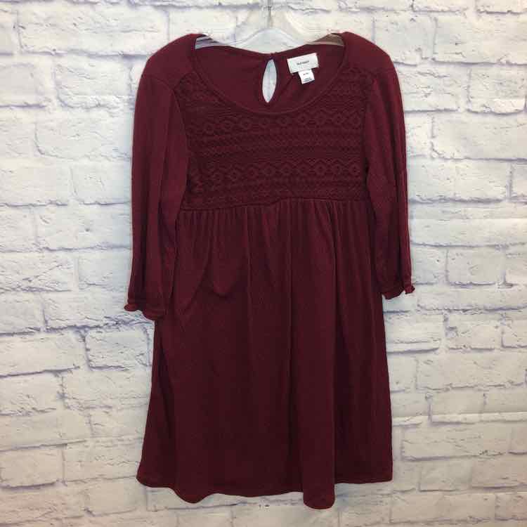 Old Navy Maroon Size 8 Girls Dress