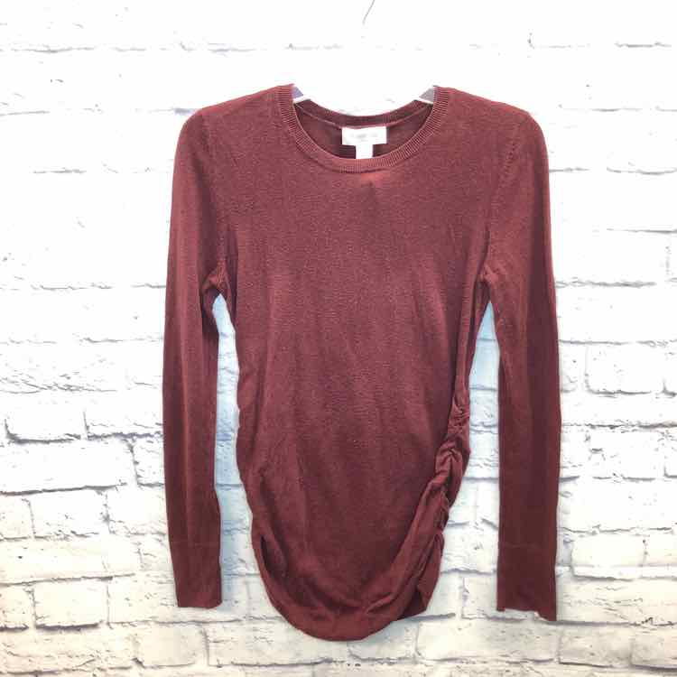 Motherhood Maroon Size S Maternity Sweater