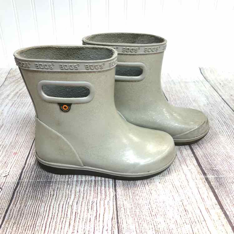 Bogs Gray Size 10 Girls Rain Boots