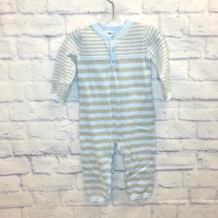 Janie & Jack Stripe Size 12-18 months Boys Romper