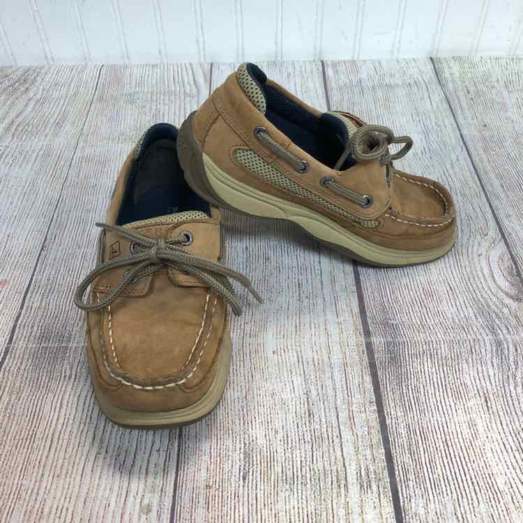 Sperry Brown Size 13.5 Boys Casual Shoes