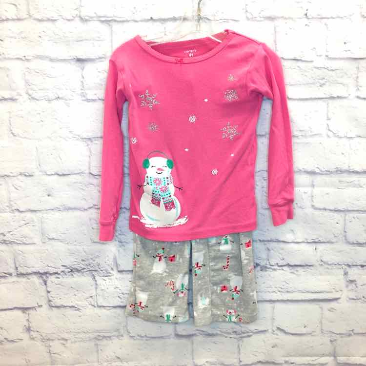 Carters Pink Size 4T Girls Pajamas