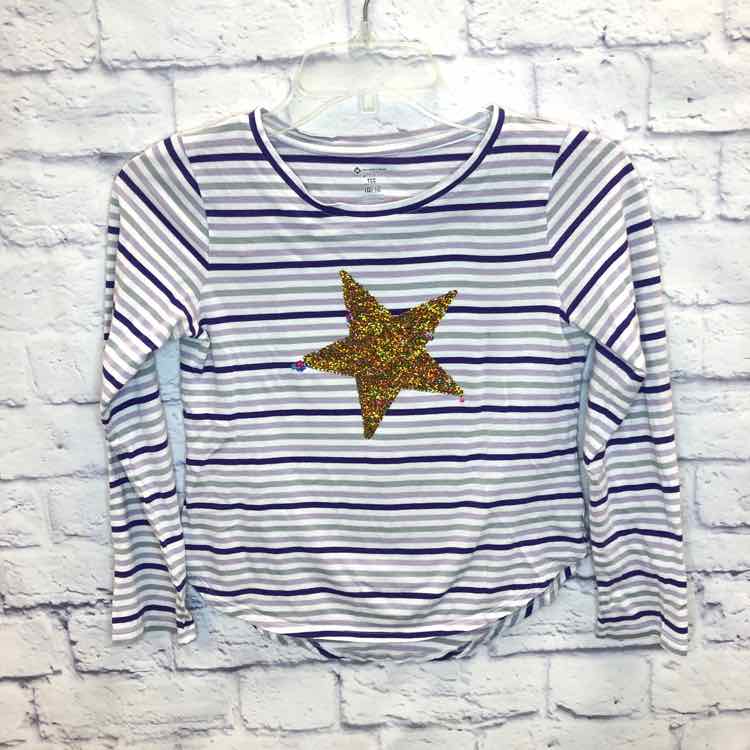 Members Mark Purple Size 10 Girls Long Sleeve Shirt