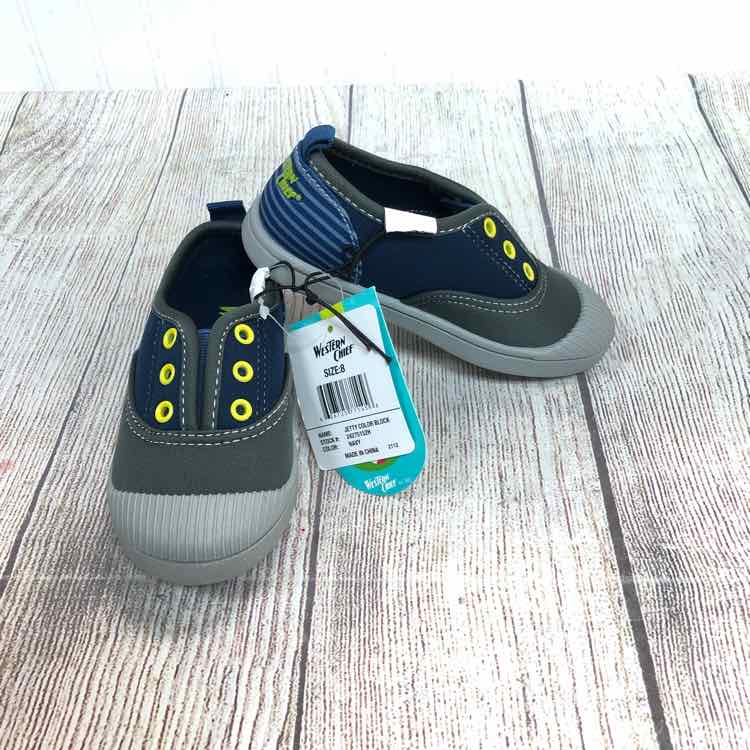 Western Chief Navy Size 8 Boys Casual Shoes