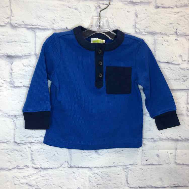 Crazy 8 Blue Size 6-12 months Boys Long Sleeve Shirt