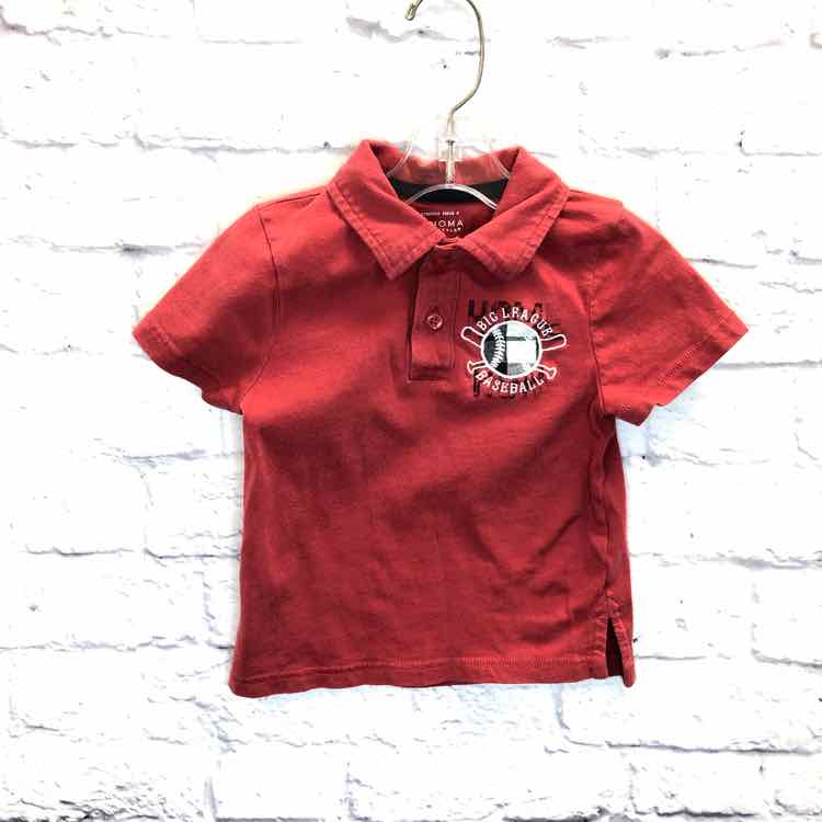 Sonoma Red Size 2T Boy Polo or Button Down