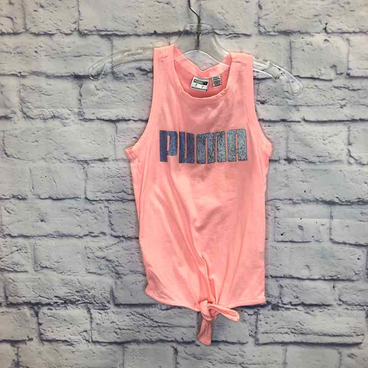 Puma Pink Size 5 Girls Tank Top