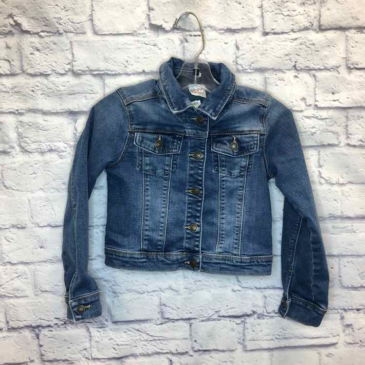 Jumping Beans Denim Size 6 Girls Coat/Jacket