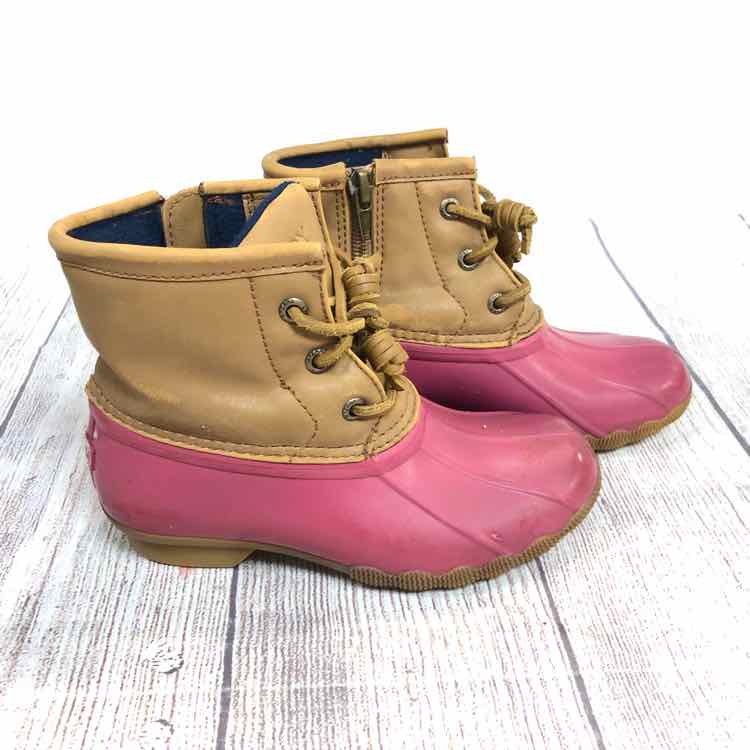 Sperry Pink Size 11 Girls Boots