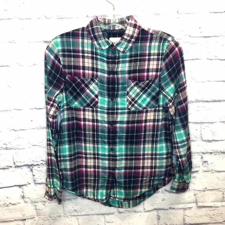 Mudd Plaid Size 14 Girl Polo or Button Down