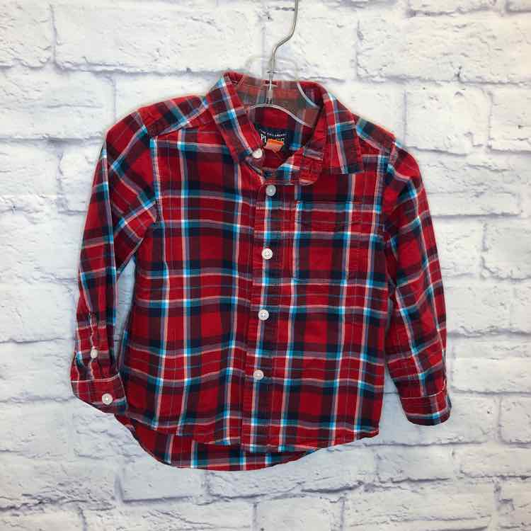 Childrens Place Red Size 2T Boy Polo or Button Down