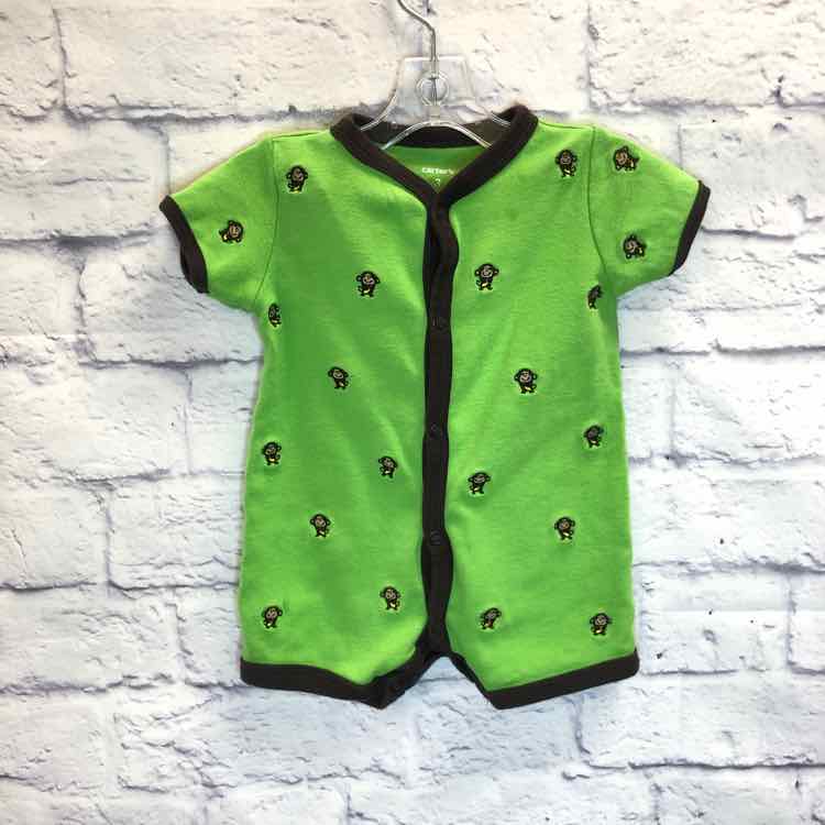 Carters Green Size 3 Months Boys Romper