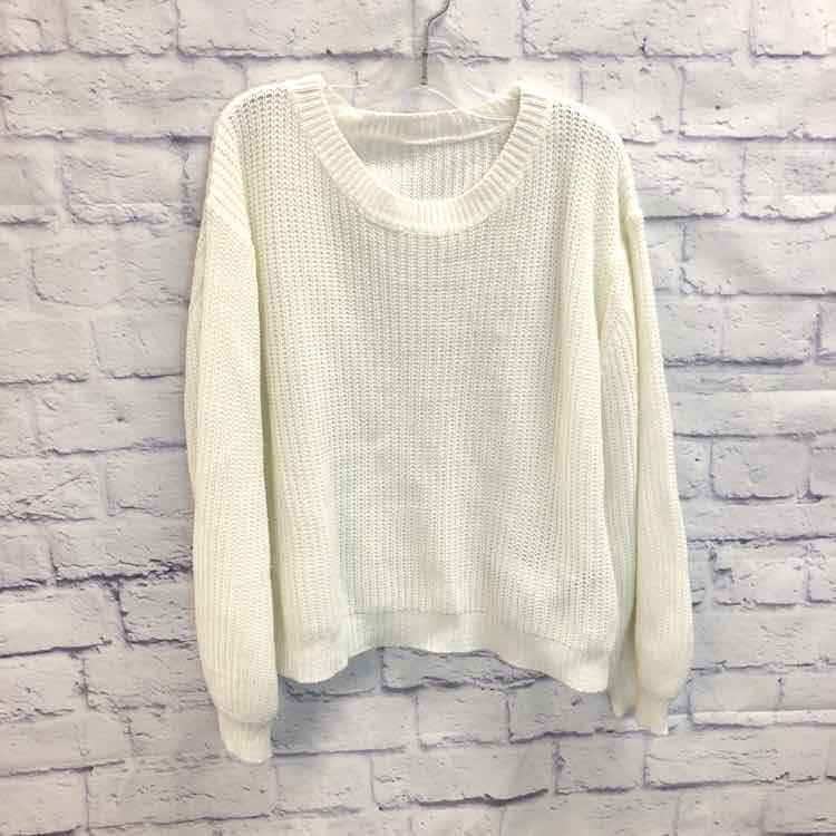 Shein Ivory Size 8 Girls Sweater