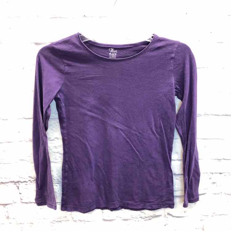 Childrens Place Purple Size 10 Girls Long Sleeve Shirt