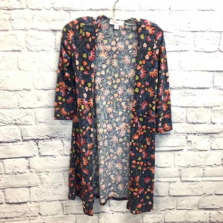 LulaRoe Floral Size 8 Girls Sweater