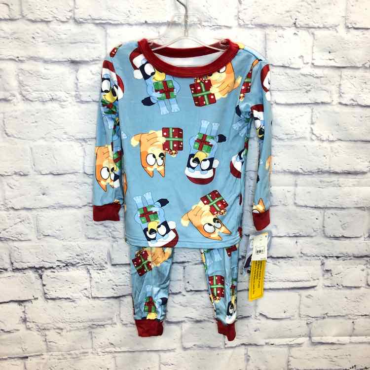 Bluey Blue Size 4T Boys Pajamas