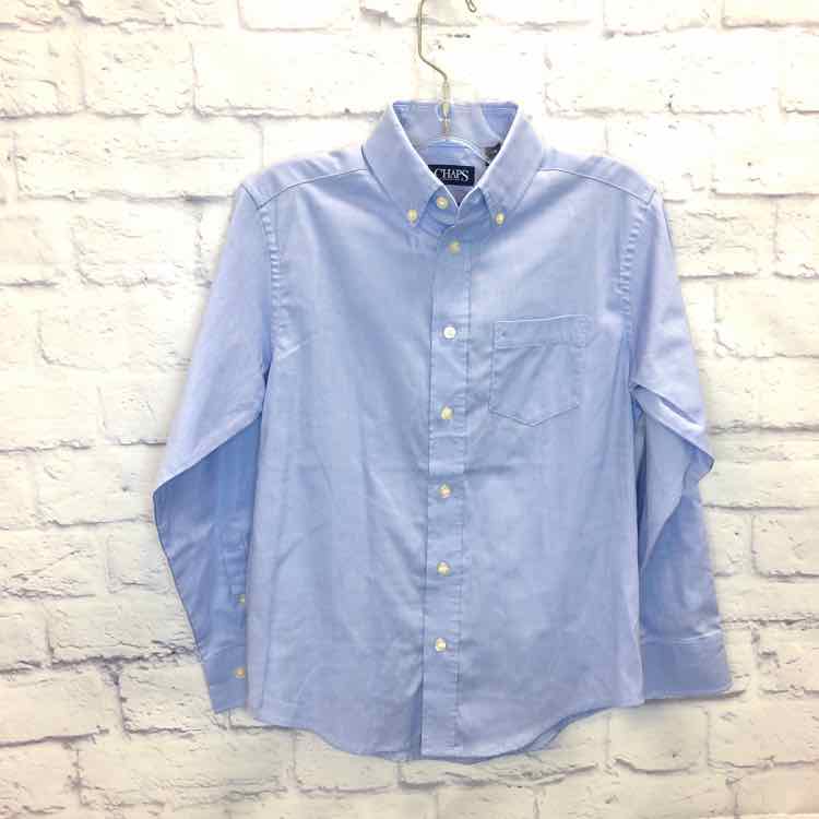 Chaps Blue Size 8 Boy Polo or Button Down