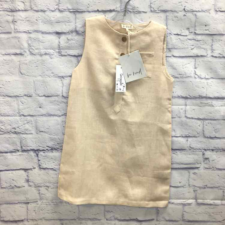 Be Kind Cream Size 7 Girls Dress