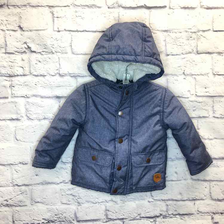 Little Me Blue Size 18 Months Boys Coat/Jacket