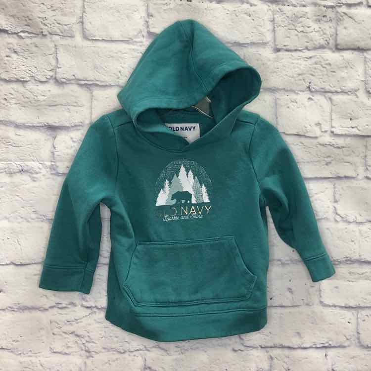 Old Navy Green Size 18-24 months Boys Sweatshirts/Hoodie