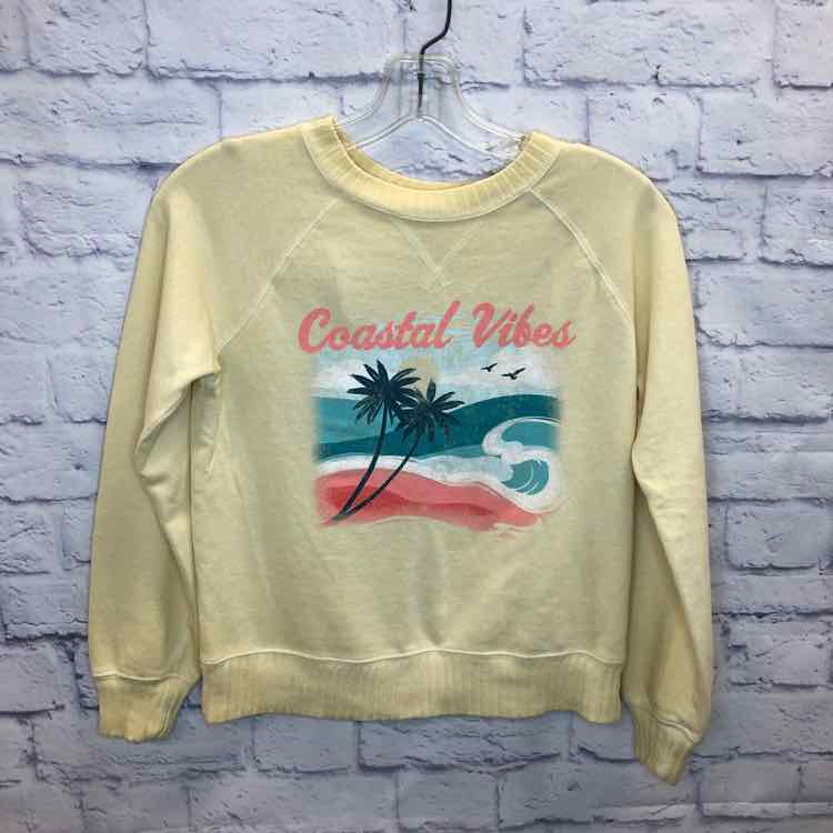 SO Yellow Size 10 Girls Long Sleeve Shirt