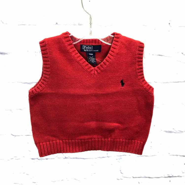 Polo Ralph Lauren Red Size 24 Months Boys Vest