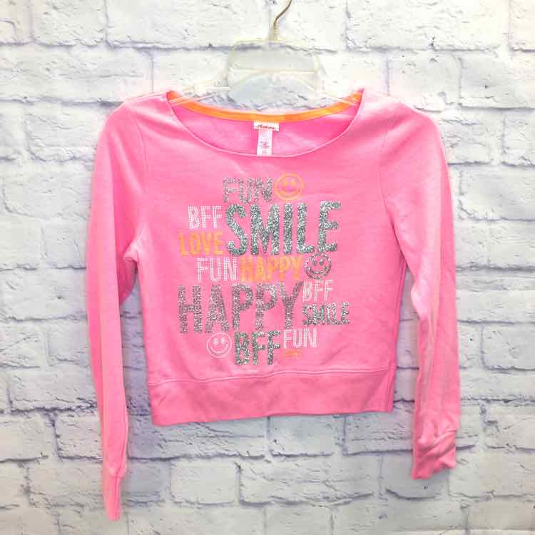 Justice Pink Size 10 Girls Sweatshirt/Hoodie