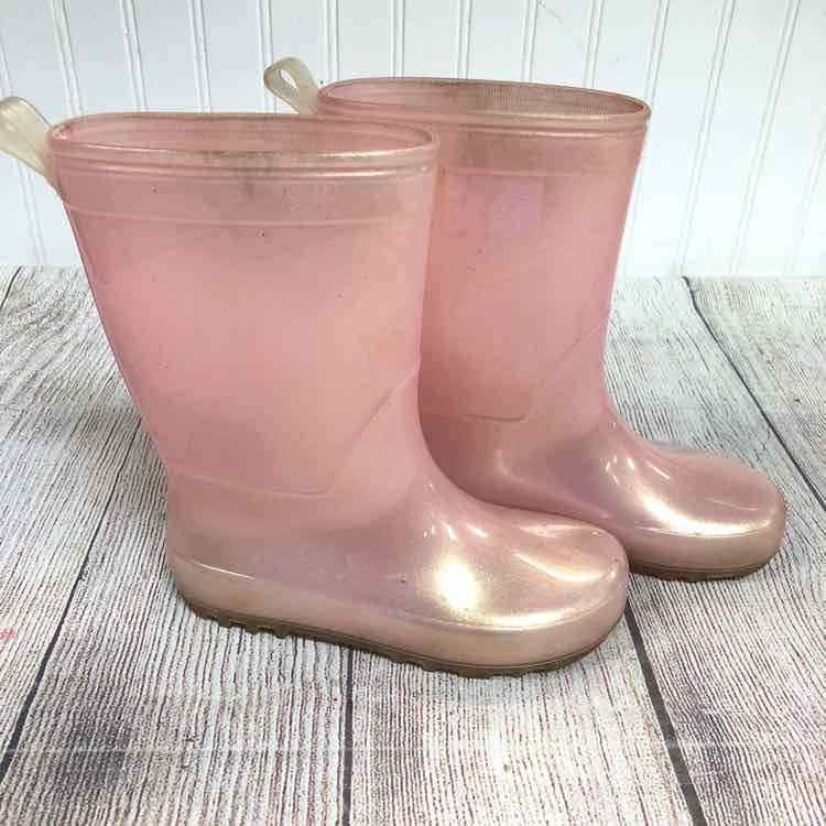 Cat & Jack Pink Size 9 Girls Rain Boots