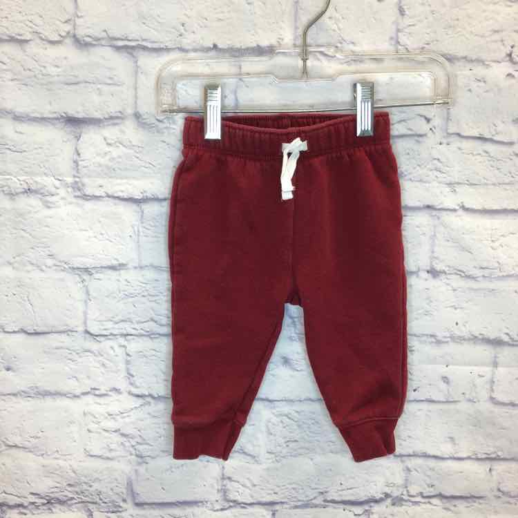 Cat & Jack Red Size 3-6 Months Boys Sweatpants