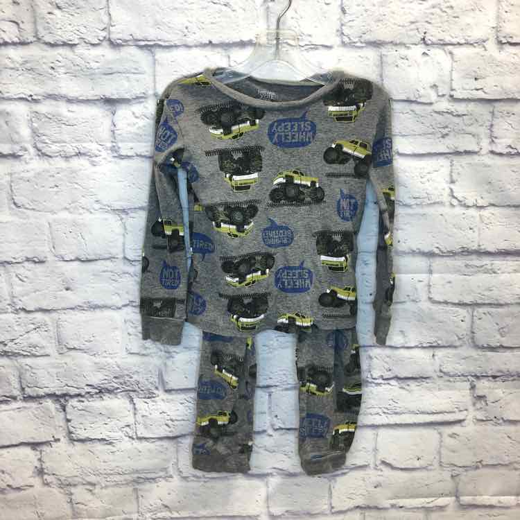 Just One You Gray Size 4T Boys Pajamas