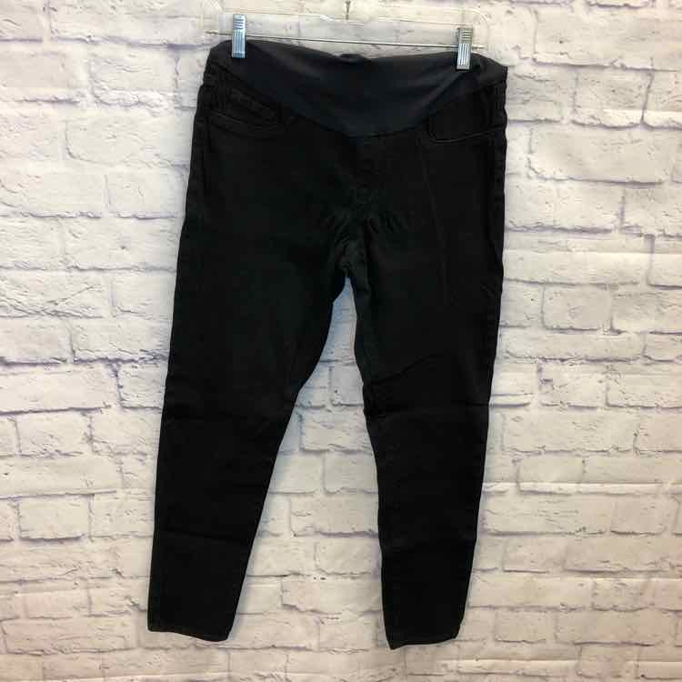 Just Black Black Size 26 Maternity Jeans