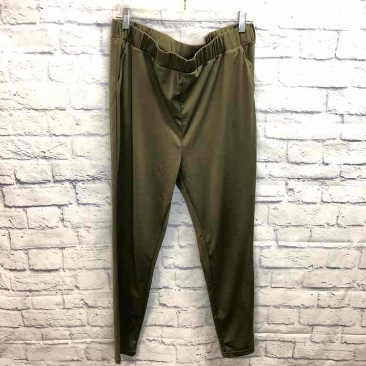 Shein Green Size L Maternity Pants