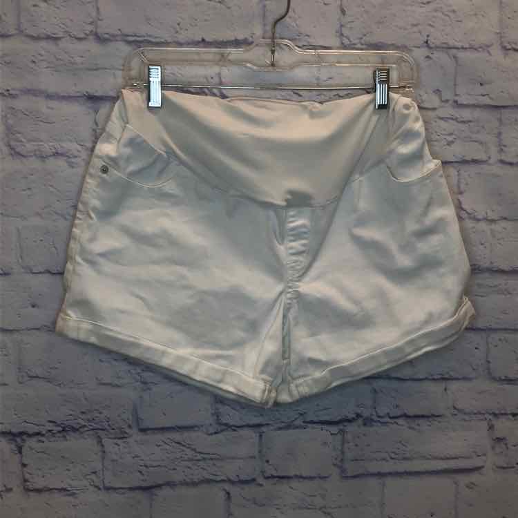 Liz Lange White Size M Maternity Shorts