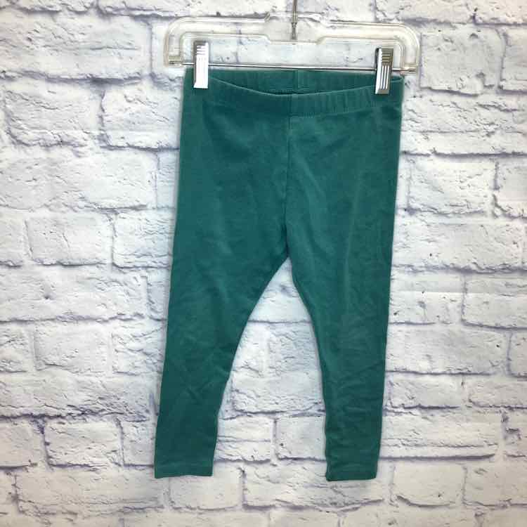 Jumping Beans Green Size 4T Girls Leggings