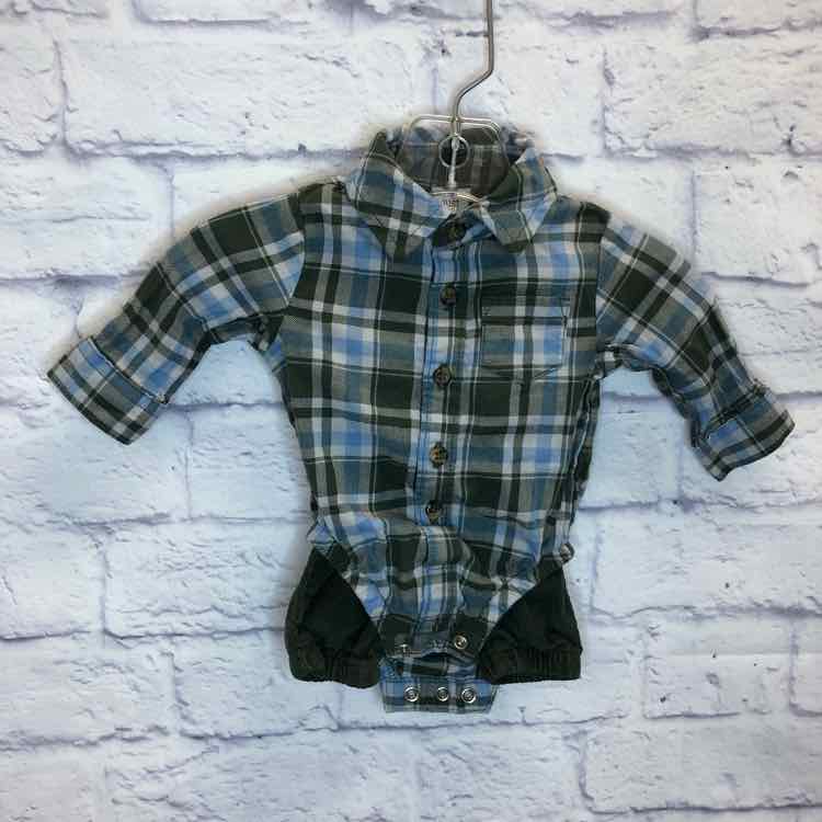 Just One You Green Size Newborn Boys 2 Piece Outfit