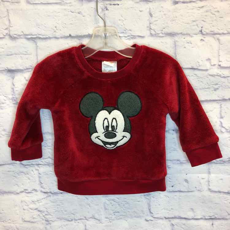 Disney Red Size 12 Months Boys Sweatshirts/Hoodie