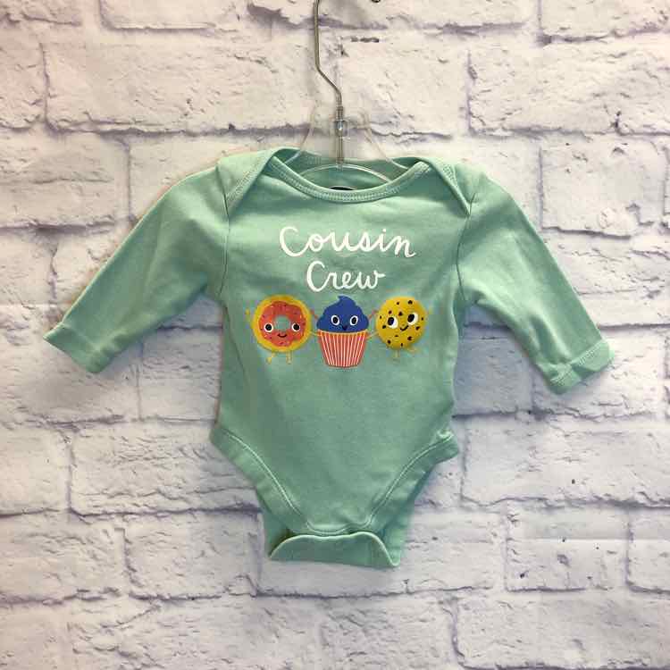 Old Navy Green Size 0-3 Months Boys Bodysuit