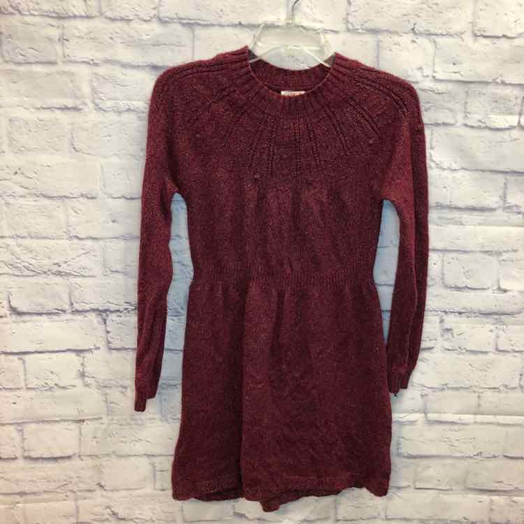 Cat & Jack Maroon Size 10 Girls Dress