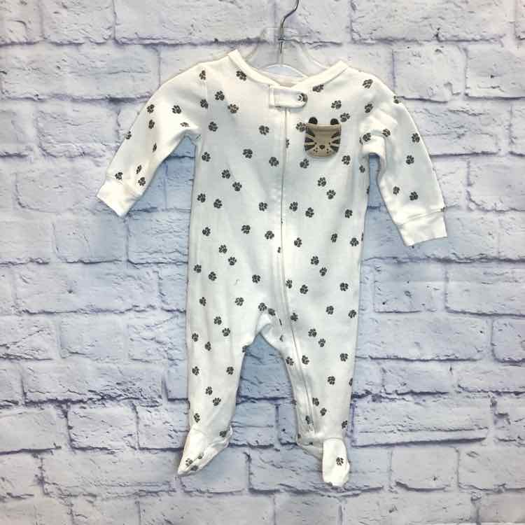 Carters White Size 6 Months Boys Sleeper