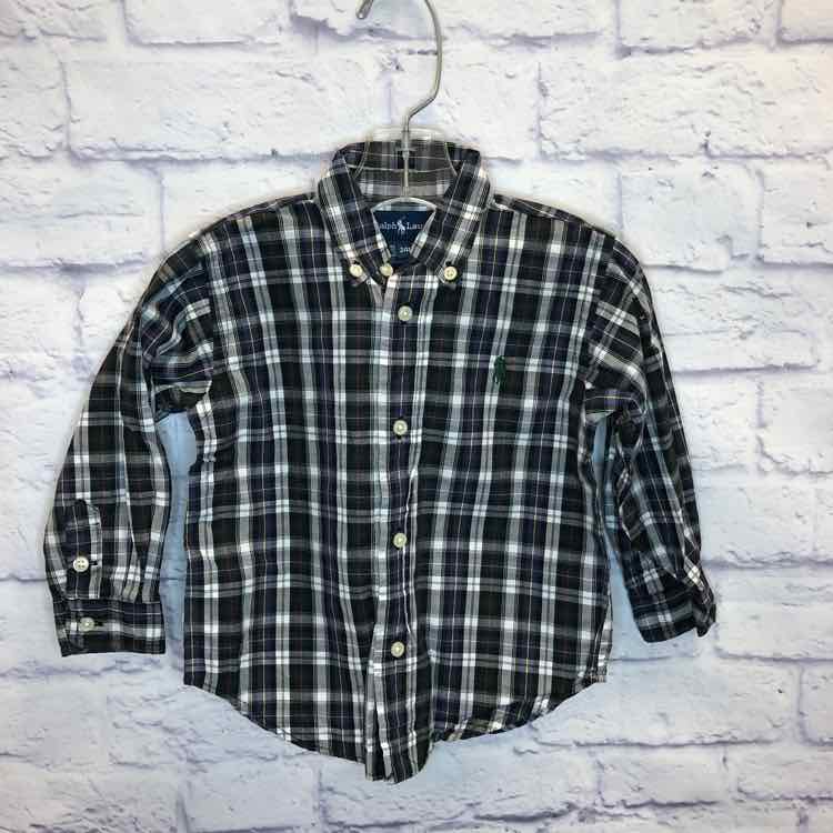 Ralph Lauren Plaid Size 24 Months Boy Polo or Button Down