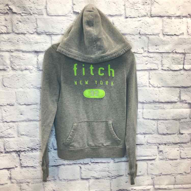 Abercrombie Gray Size 8 Girls Sweatshirt/Hoodie