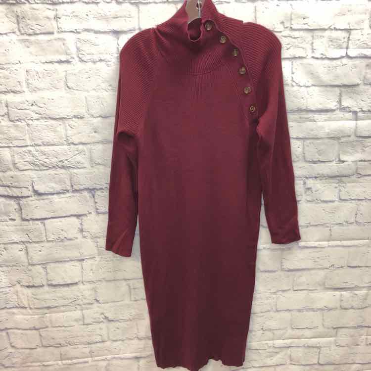 Isabel Maternity Maroon Size S Maternity Dress