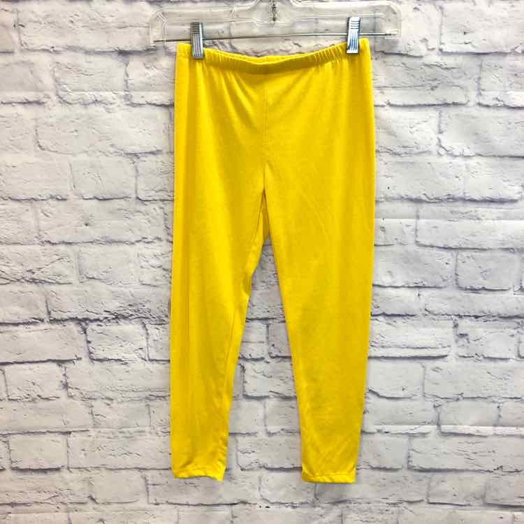 One Step Up Yellow Size 10 Girls Leggings