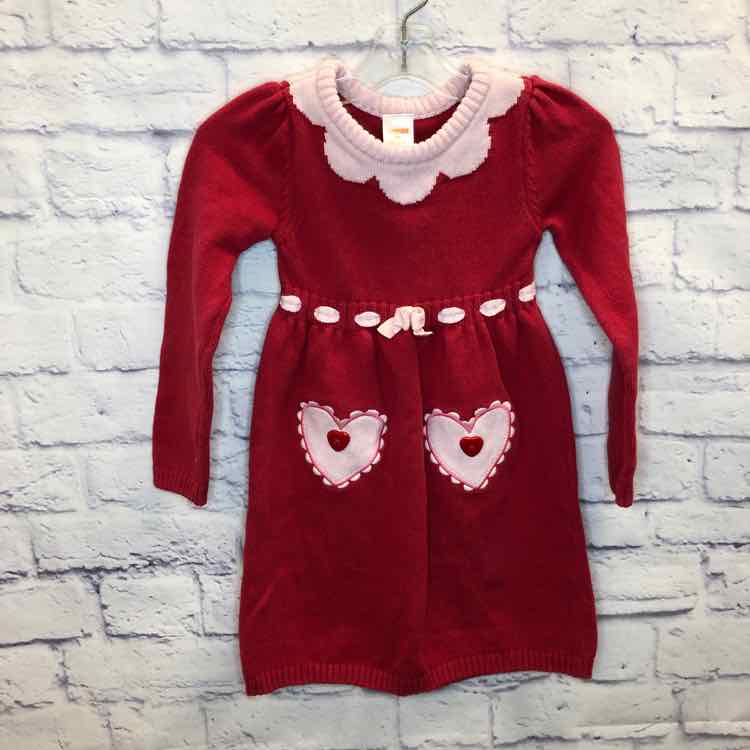 Gymboree Red Size 5 Girls Sweater Dress