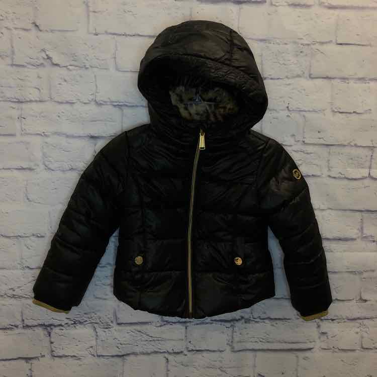 Michael by Michael Kors Black Size 4T Girls Coat/Jacket