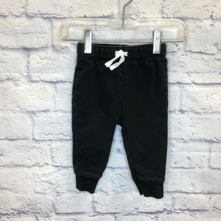 Cat & Jack Black Size 3-6 Months Boys Sweatpants