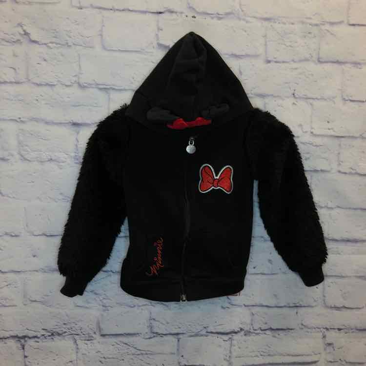 Minnie Mouse Black Size 4T Girls Coat/Jacket